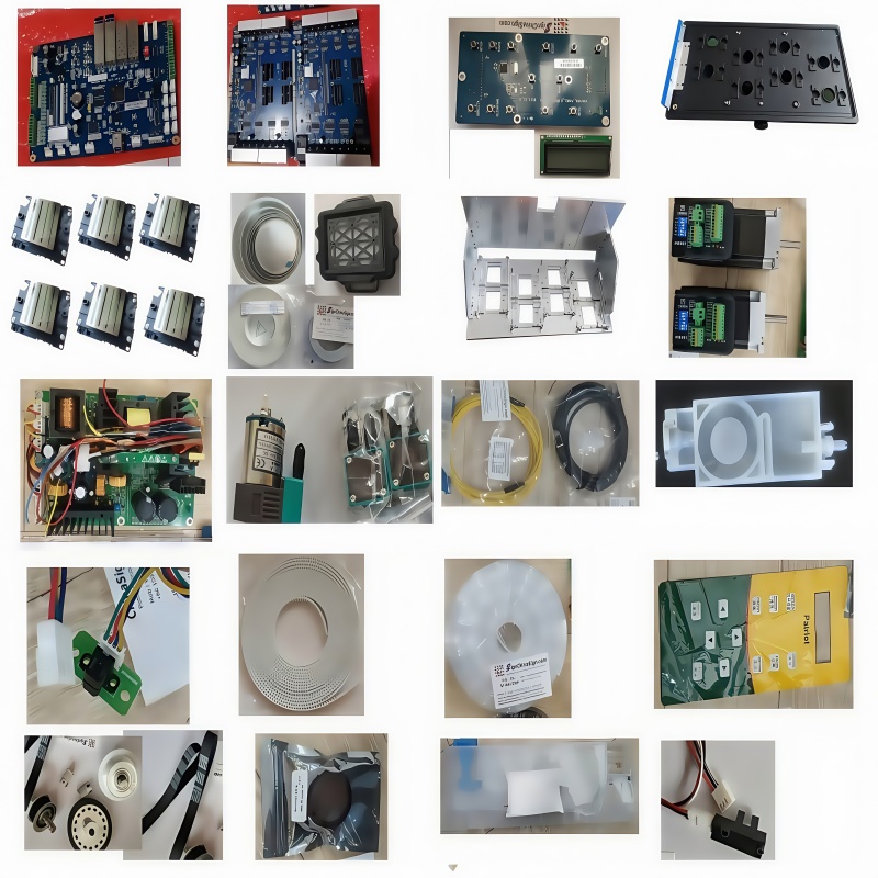 Kit i3200 for Upgrading Chinese Inkjet Printer with 6 pieces i3200 printheads (roll to roll style)